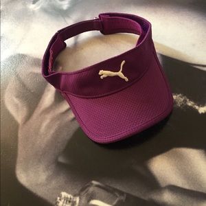 Purple puma visor 💜